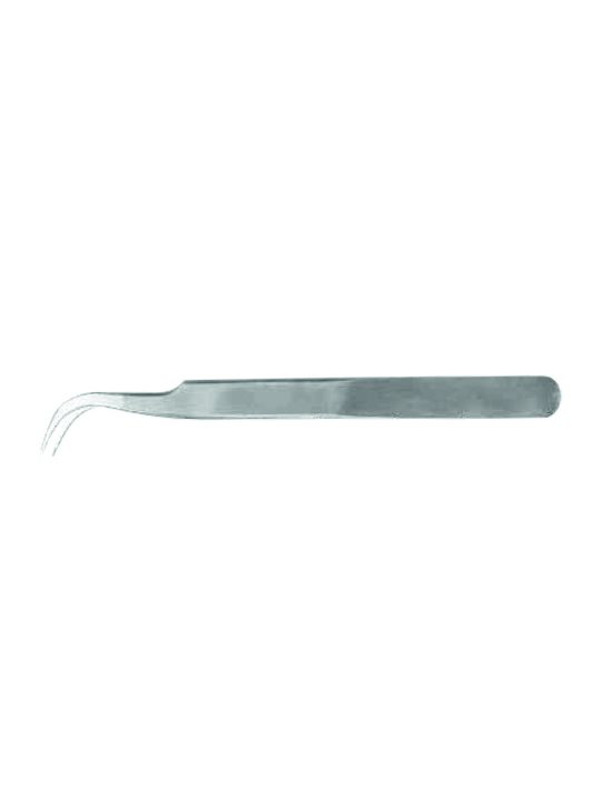 Pinça Aplicadora Extensões Curva Oxeye Inox