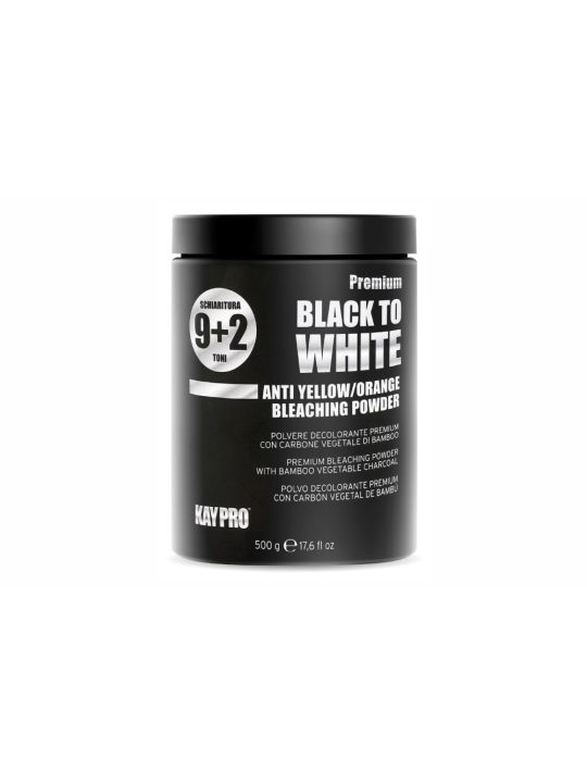 Pó Descolorante Premium Kaypro 9+2 Tons Preto 500 gr