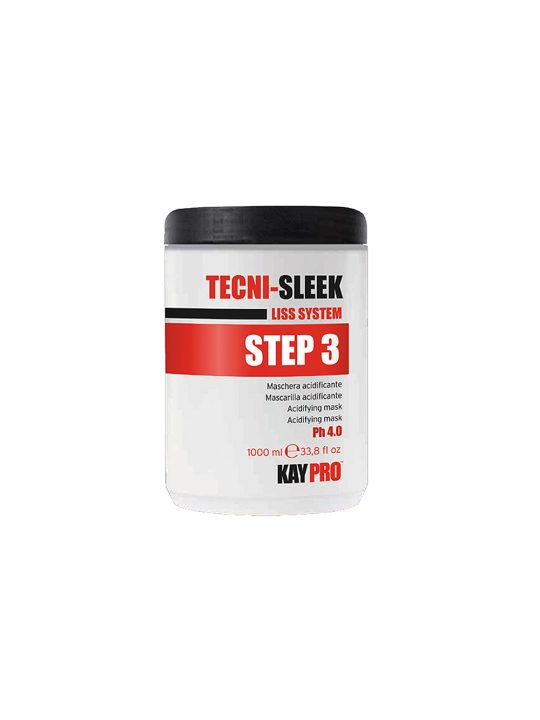 Máscara Capilar Acidificante Kaypro Tecni Sleek Fase 3 1000