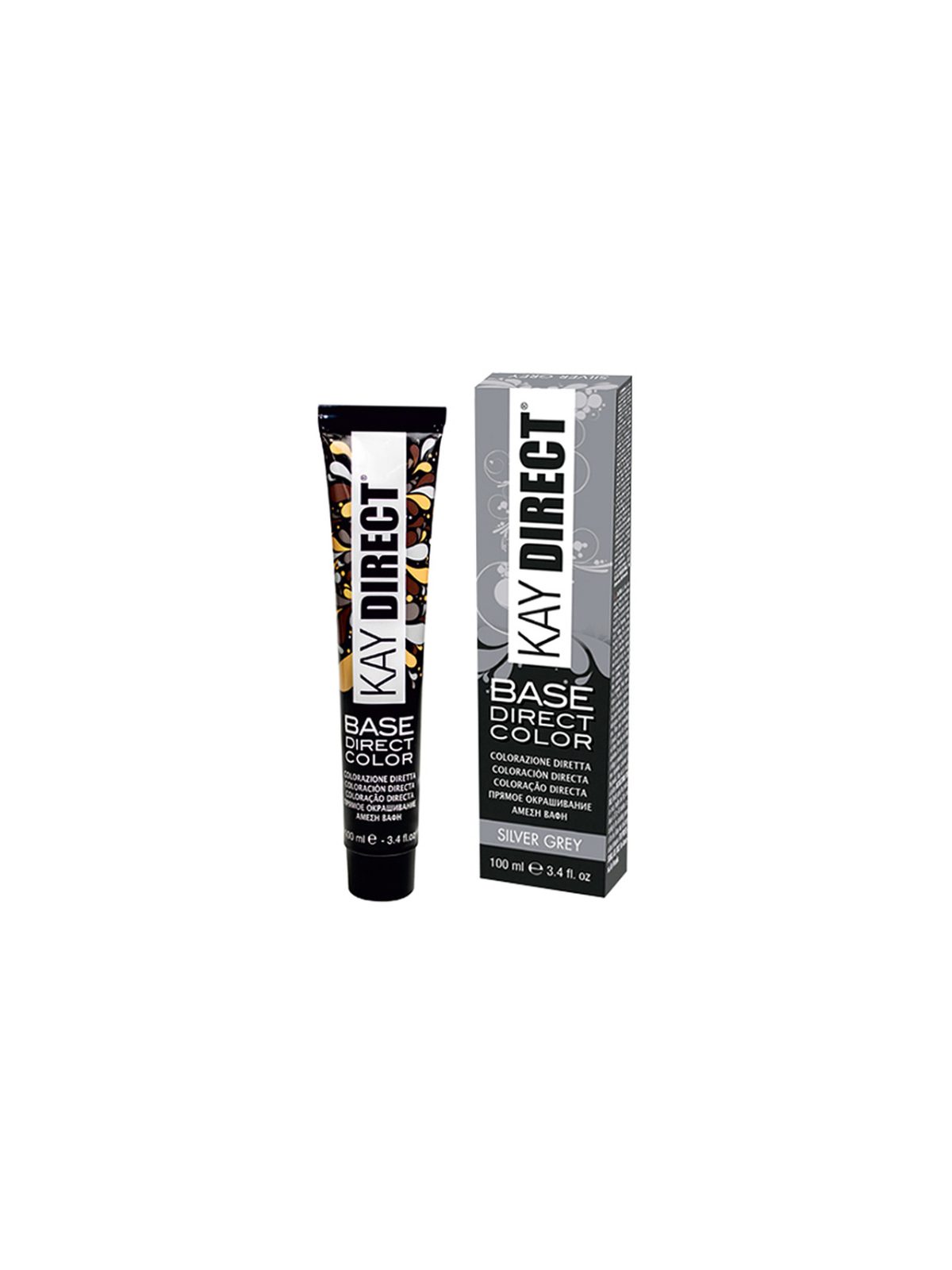 Coloração Capilar Kaydirect Cinza Prata 100 ml