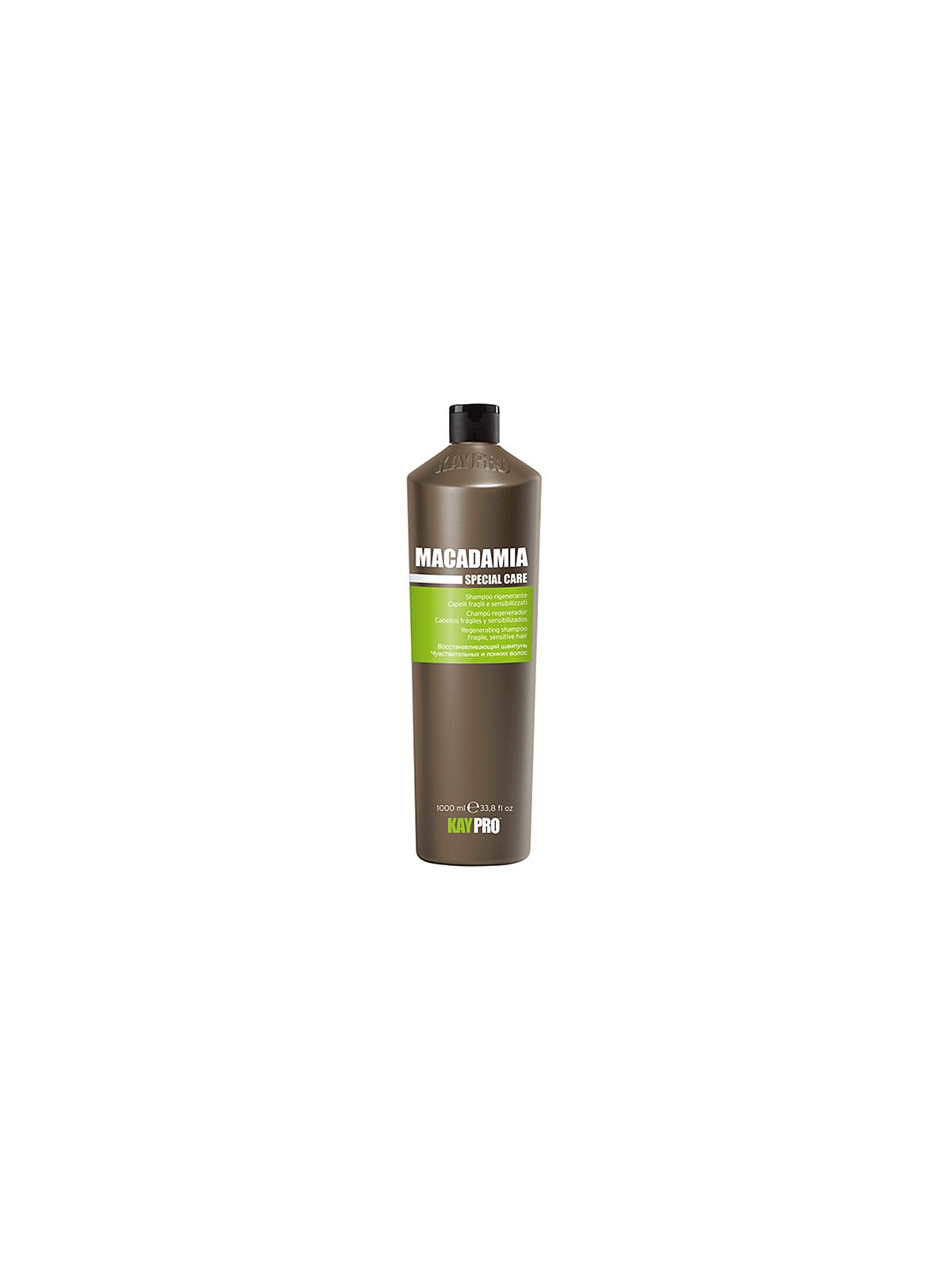 Shampoo Kaypro Macadâmia Cabelos Frágeis e Sensíveis 1000 ml