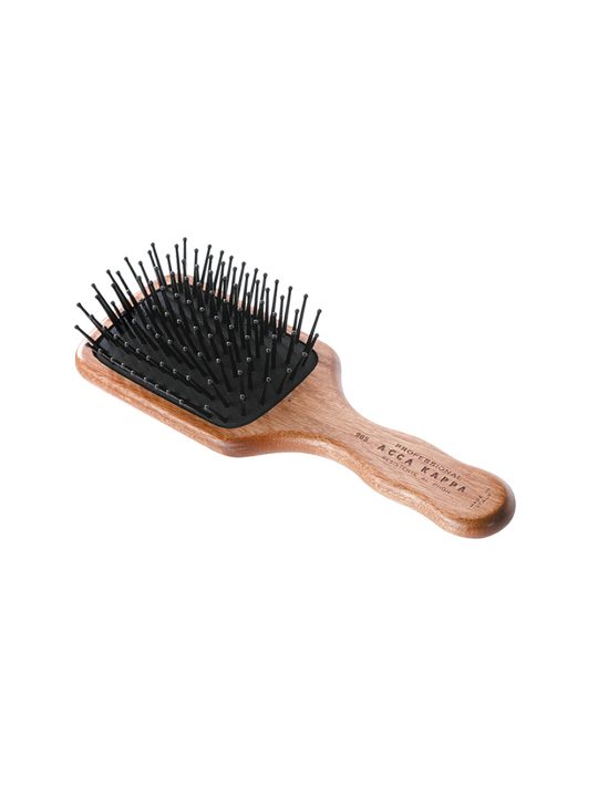 Escova Cabelo Pneumática Retangular Acca Kappa 965 Madeira 1