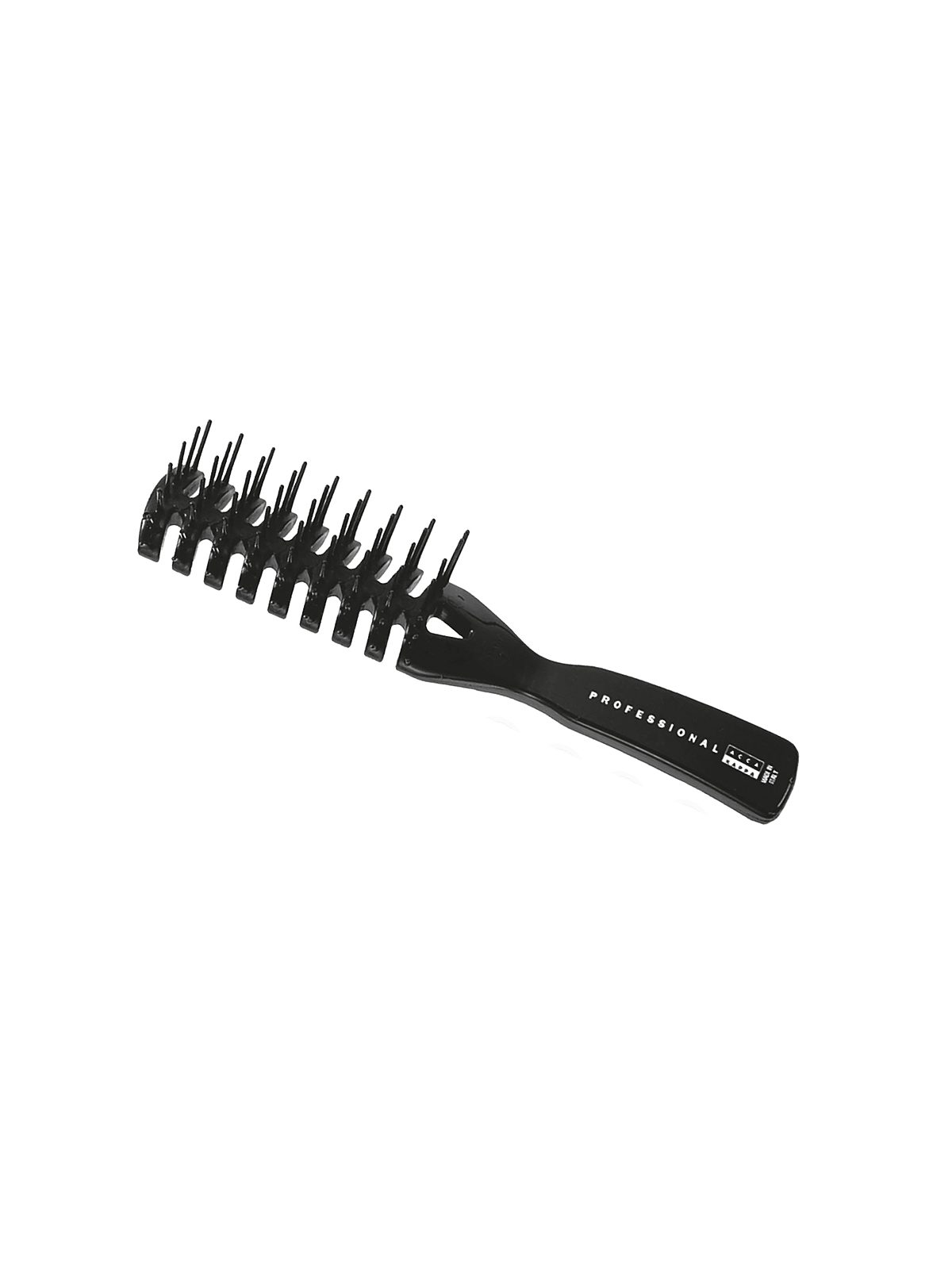 Escova Cabelo Esqueleto Acca Kappa 5515n Preta 20.5 cm