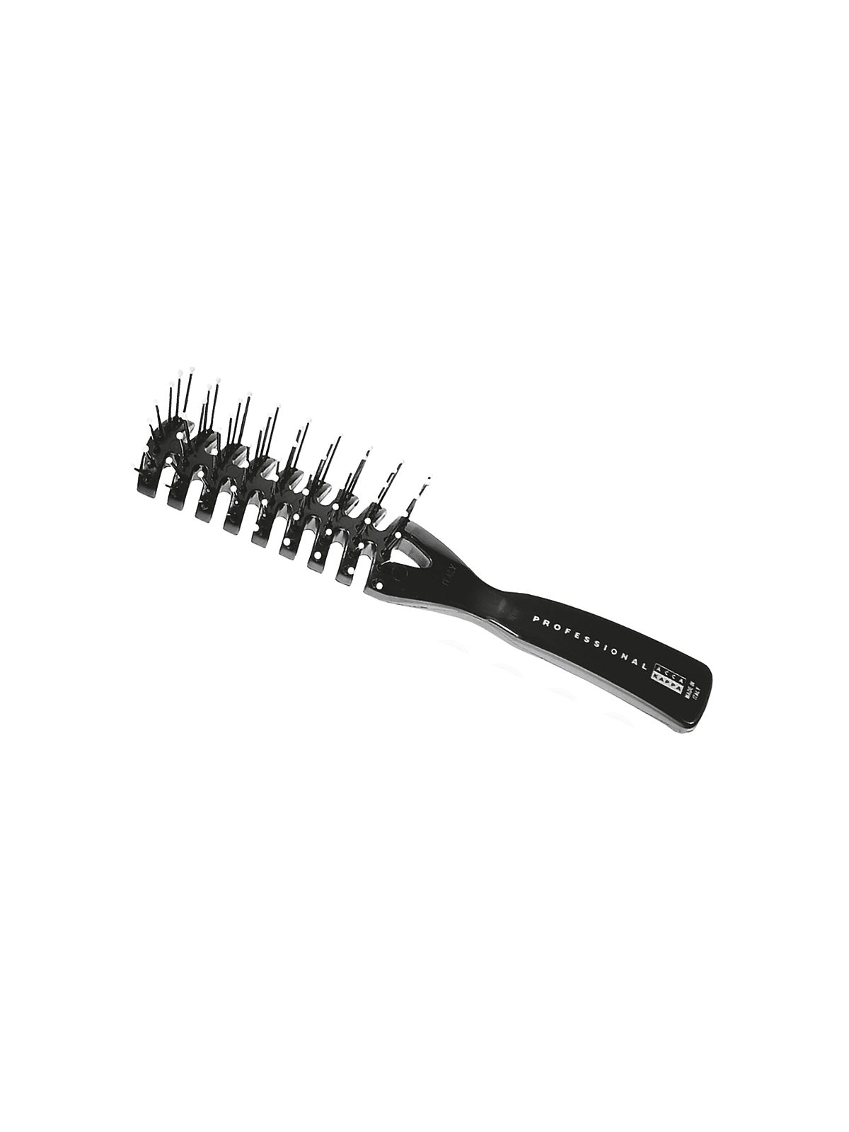 Escova Cabelo Esqueleto Acca Kappa 5516 Preta 20.5 cm