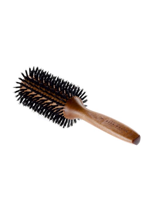 Escova Cabelo Circular Acca Kappa 883 Madeira 54/44 mm