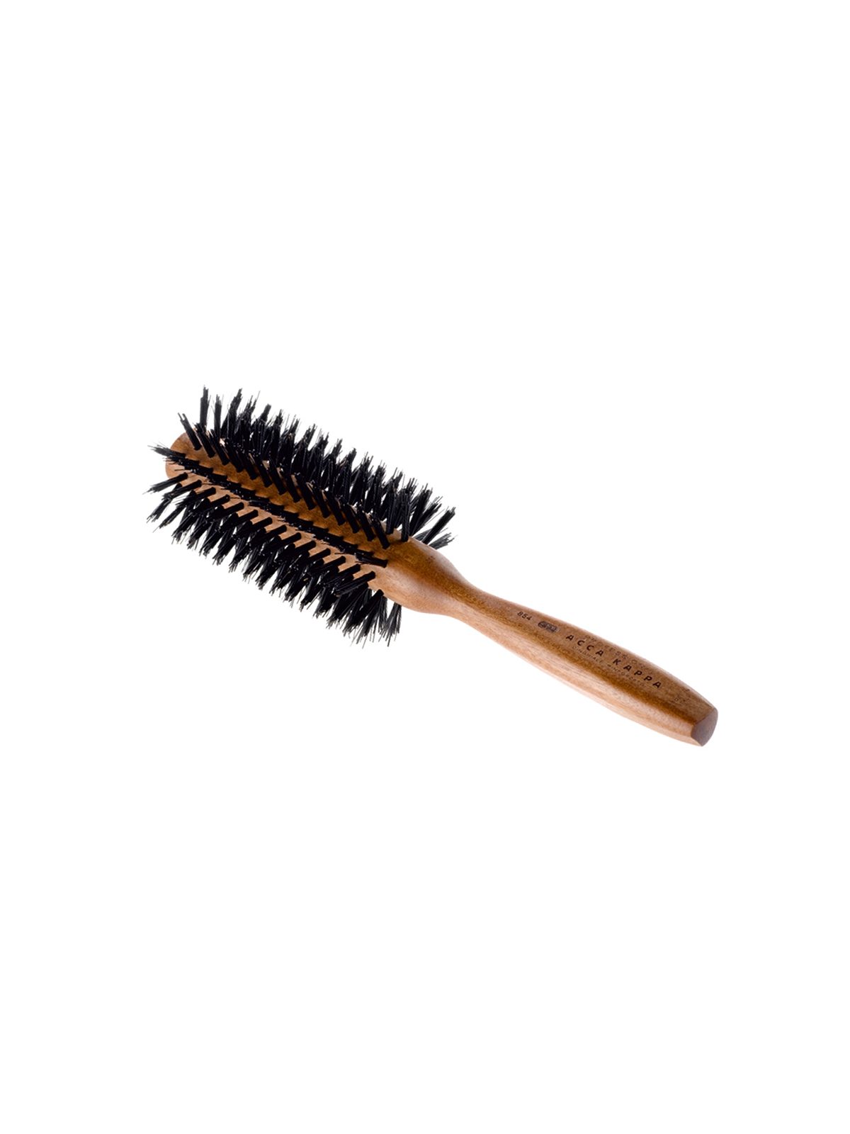 Escova Cabelo Circular Acca Kappa 854 Madeira 59 mm