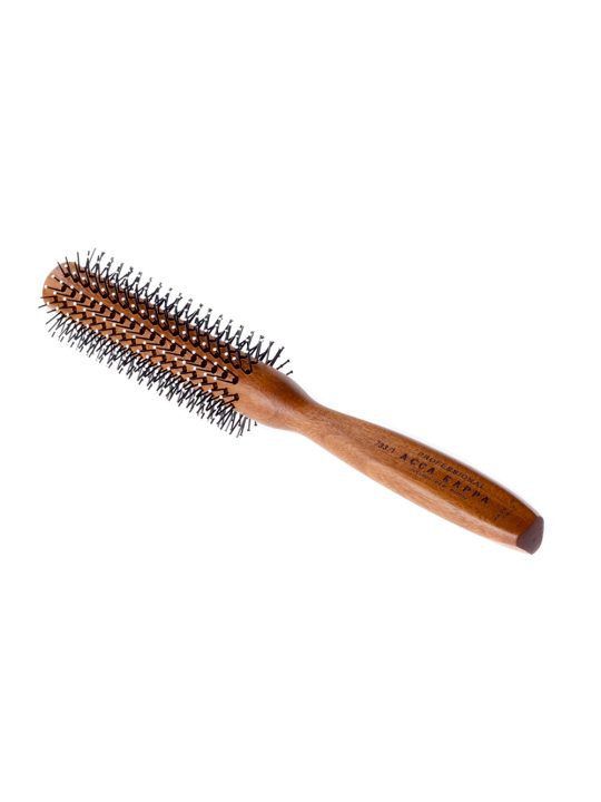 Escova Cabelo Circular Acca Kappa 733/1 Madeira 34 mm