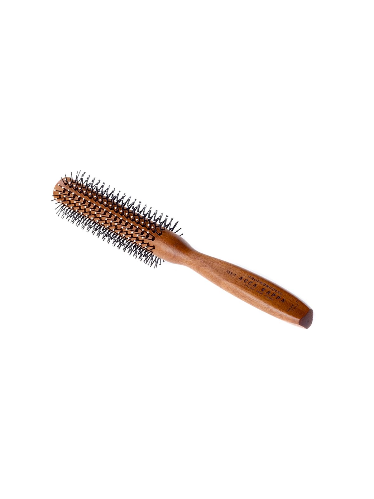 Escova Cabelo Circular Acca Kappa 733/1 Madeira 34 mm