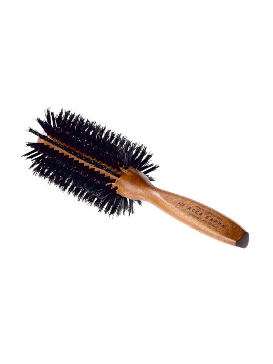 Escova Cabelo Circular Acca Kappa 823 Madeira 59 mm