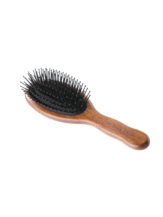 Escova Cabelo Oval Pneumática Acca Kappa 355 Madeira 22 cm