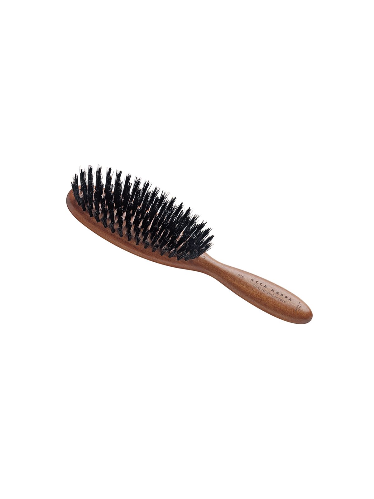 Escova Cabelo Oval Acca Kappa 318n Madeira 20.5 cm
