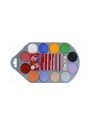 Pintura Corporal Base de Água Paleta 12 Cores