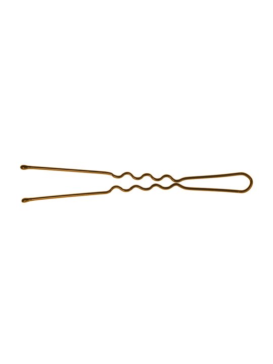 Ganchos Cabelo Rosy Invisíveis Castanho 7 cm 50 x 22 Unidade