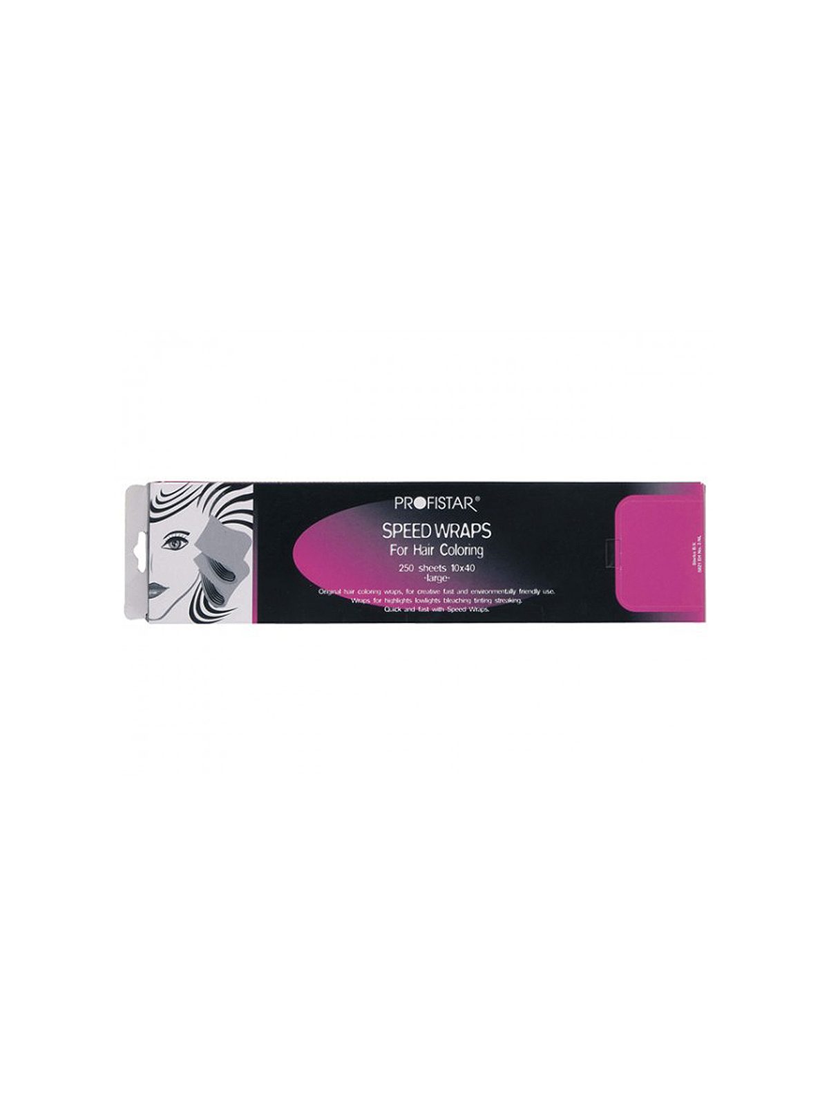 Papel Madeixas Express 10 x 40 cm 250 Unidades